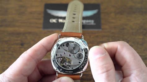 winding a Panerai watch